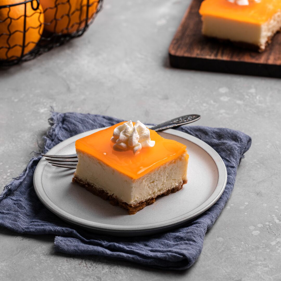 Orange Creamsicle Cheesecake Bars