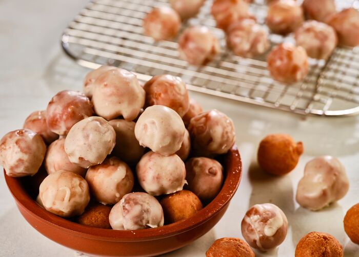 Browned Butter Donut Holes 