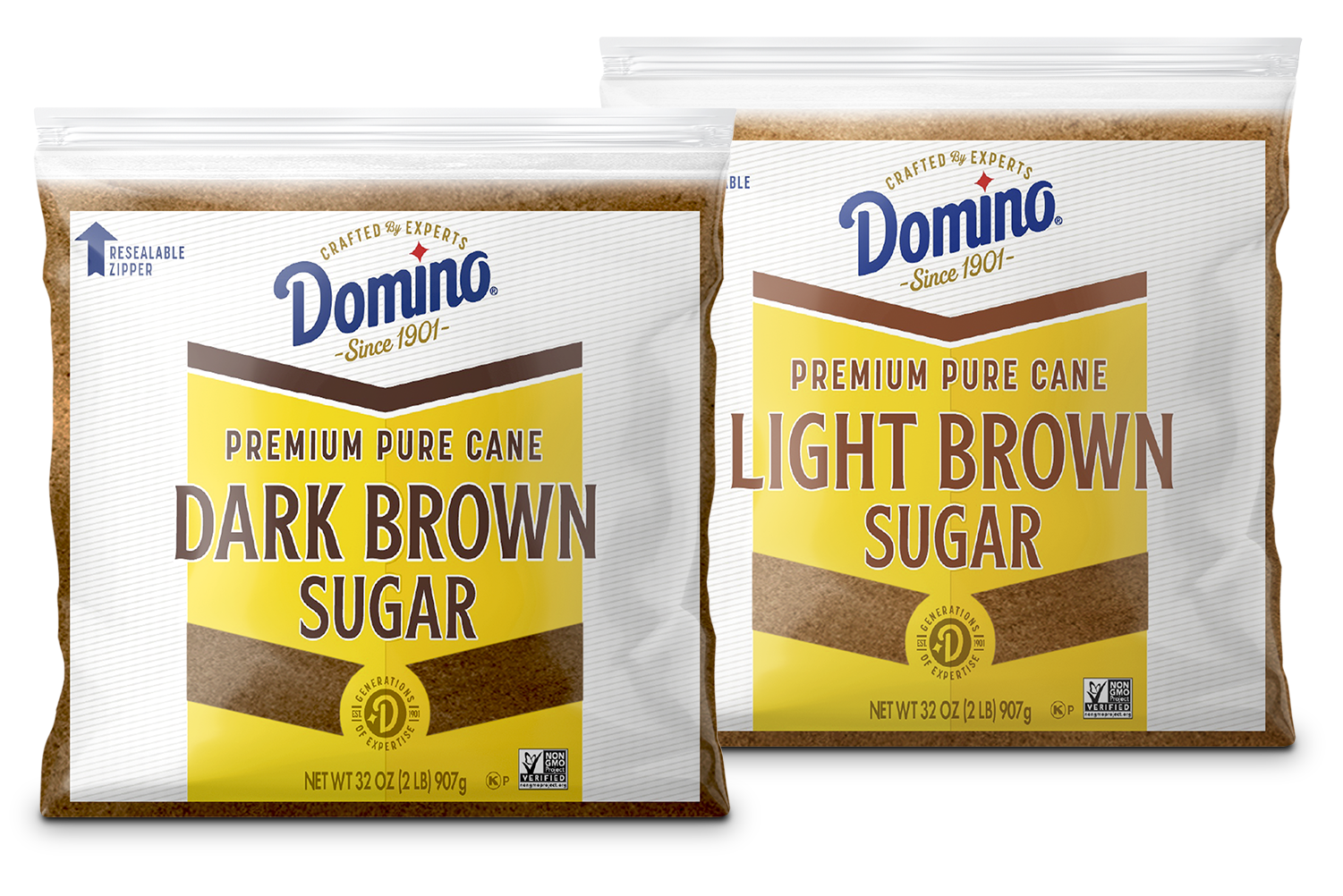 Domino® Brown Sugar Zipper Bags | Product