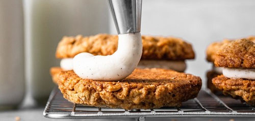 Homemade oatmeal creme pies with Domino® Sugar