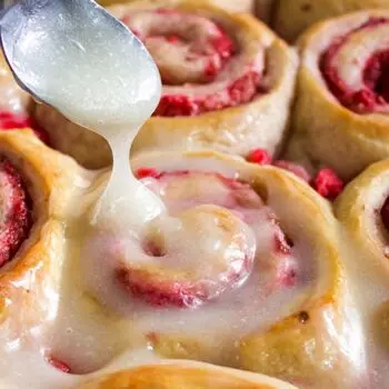 Raspberry Lemon Sweet Rolls