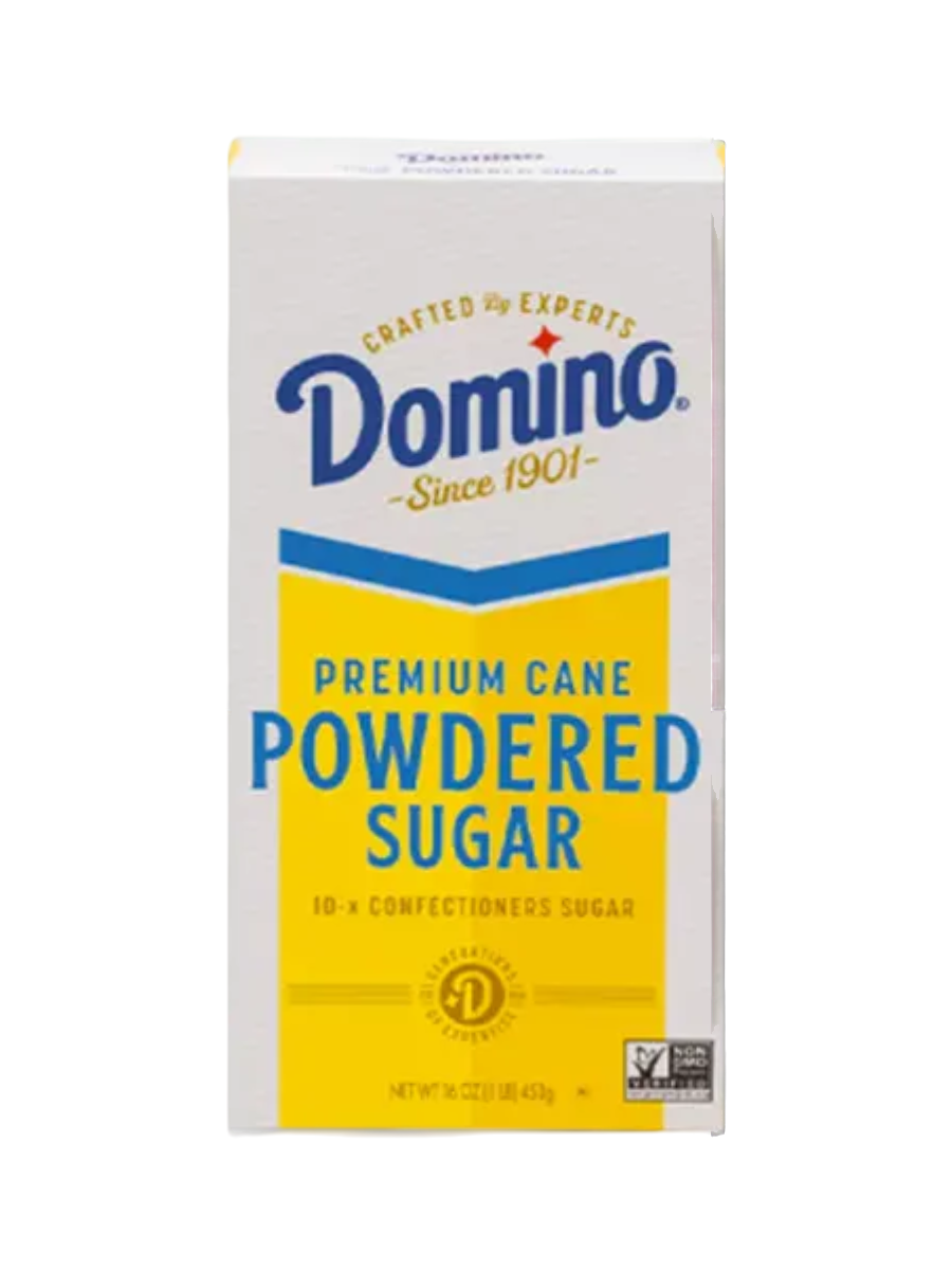 domino premium cane powdered sugar 1lb package